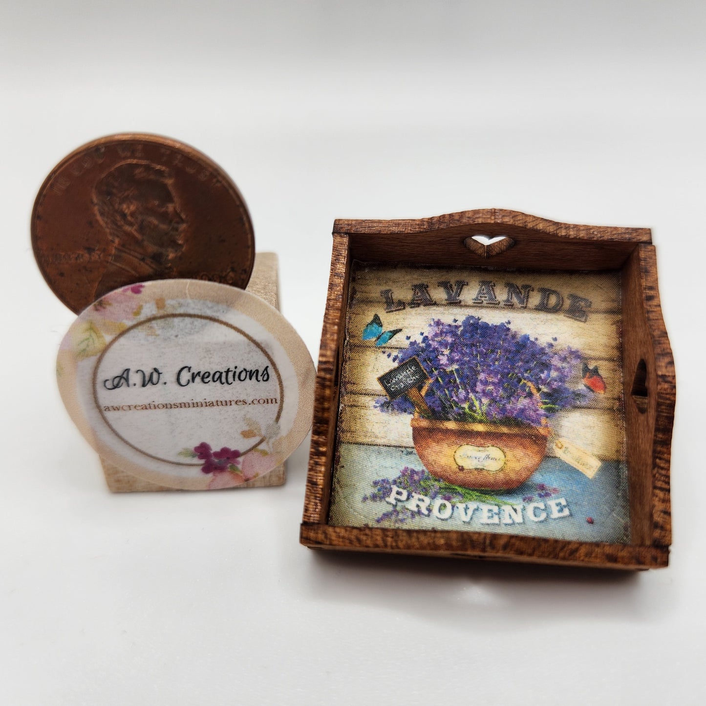 Heart Tray - Lavender