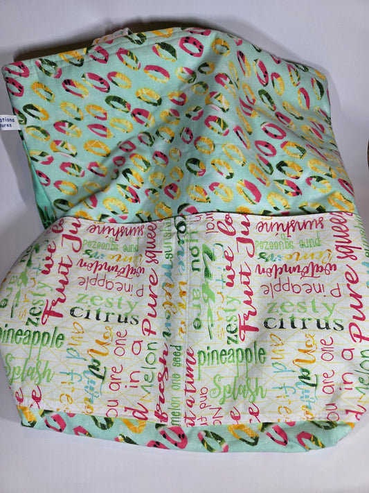 Large Logo Tote - Fruit Juice