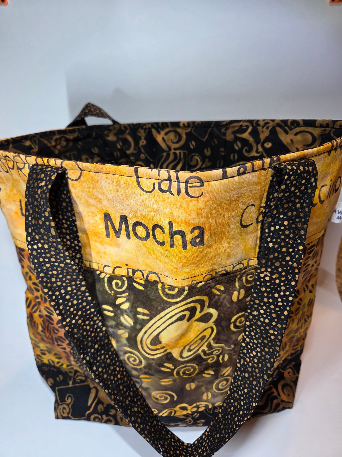 Large Logo Tote - Mocha