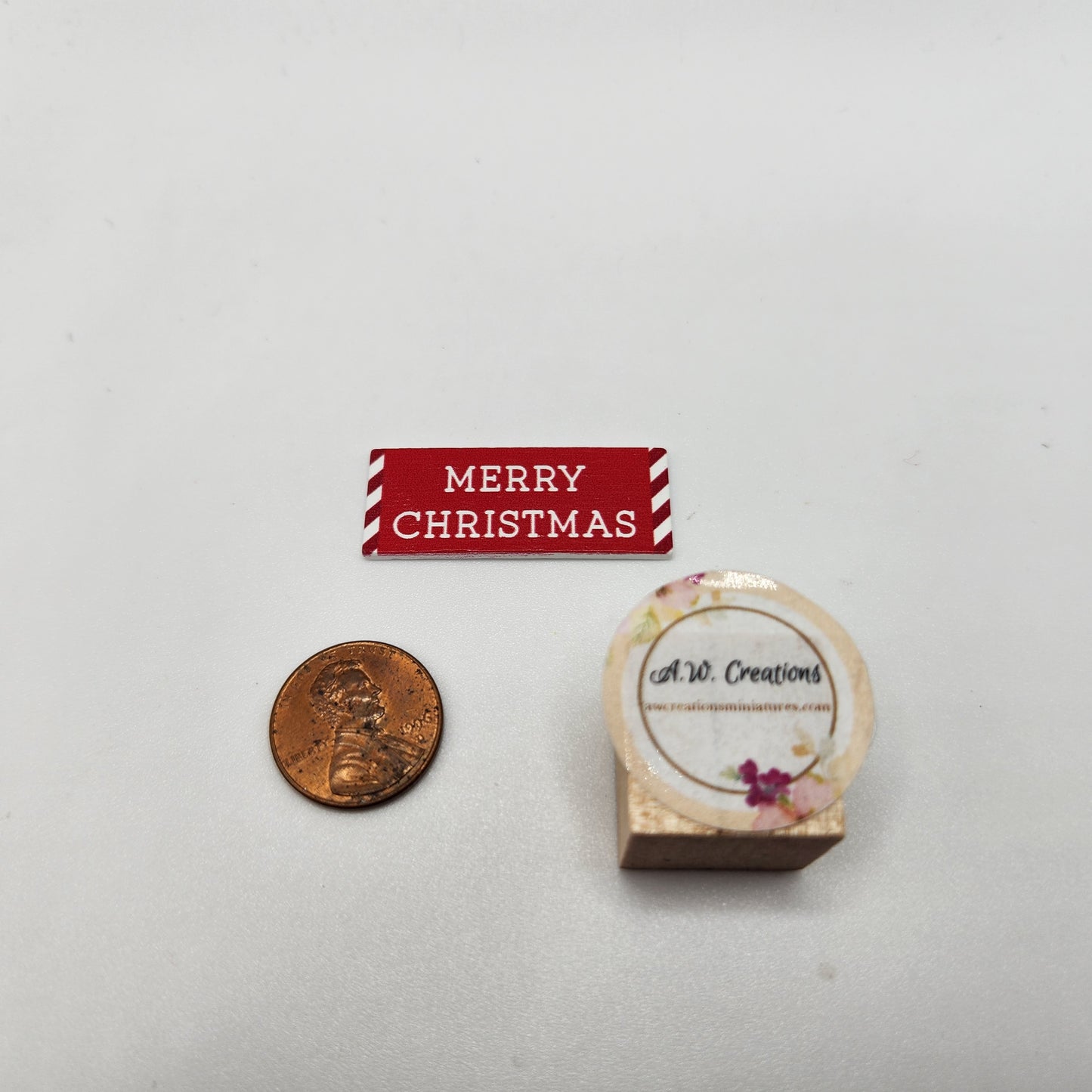 Merry Christmas Sign - Peppermint Collection