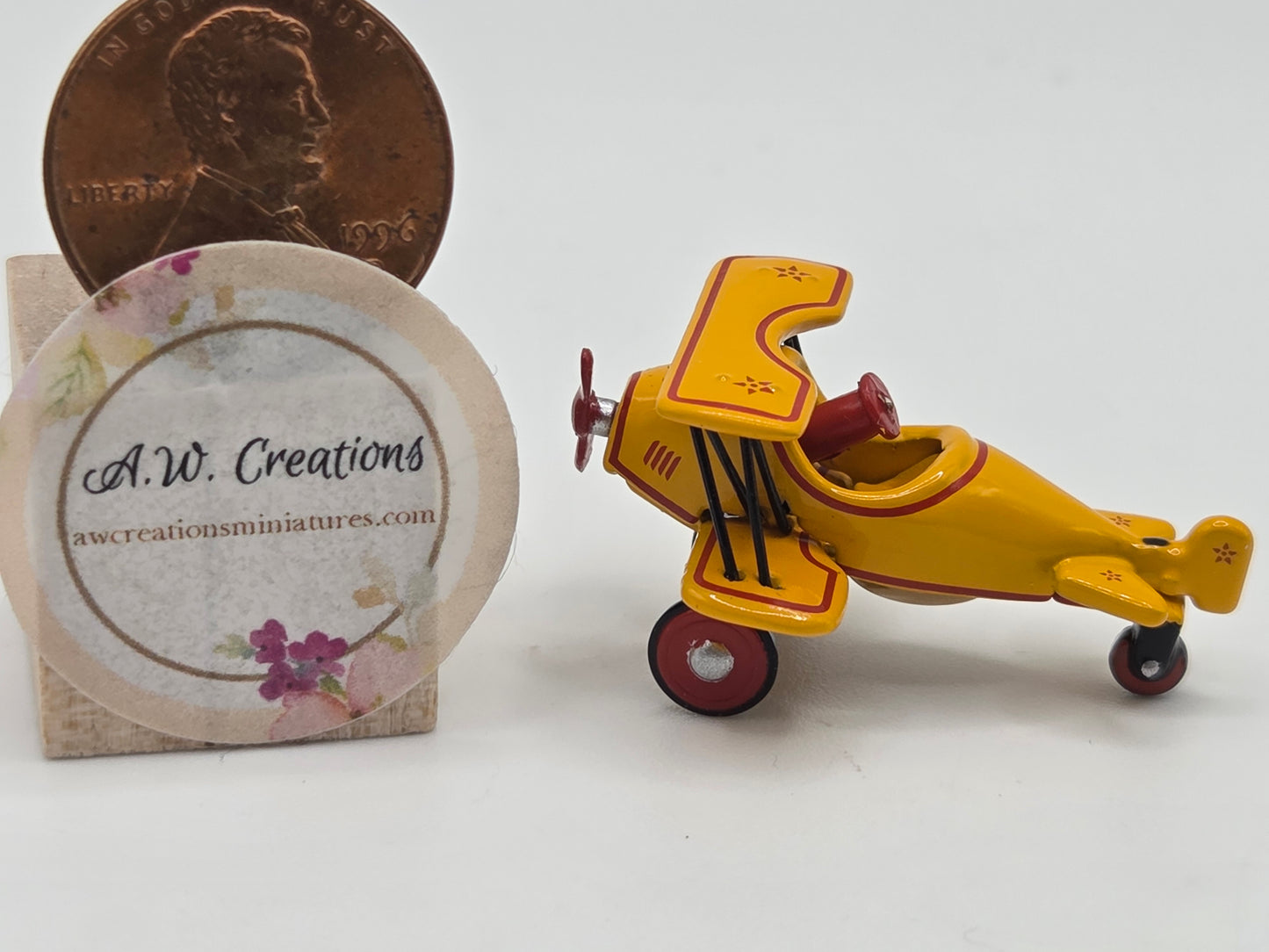 Miniature Pedal Pusher - Biplane