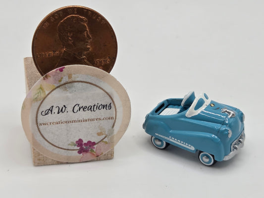 MIniature Pedal Pusher - Blue Murray Champion