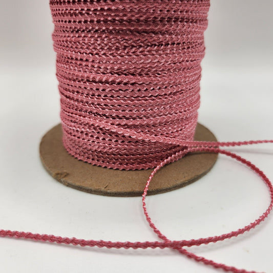 Mini Knobbly Braid #28007 - Rose Pink