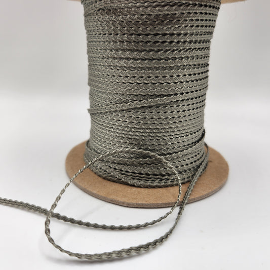 Mini Knobbly Braid #28007 - Silver Leaf