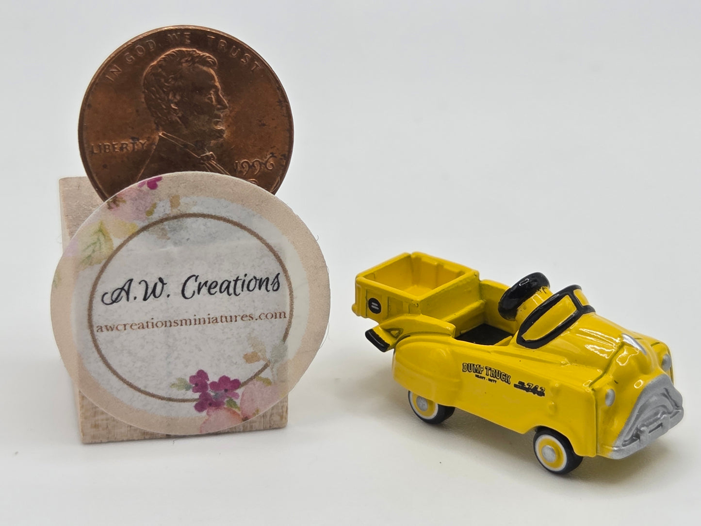 Miniature Pedal Pusher - Dump Truck