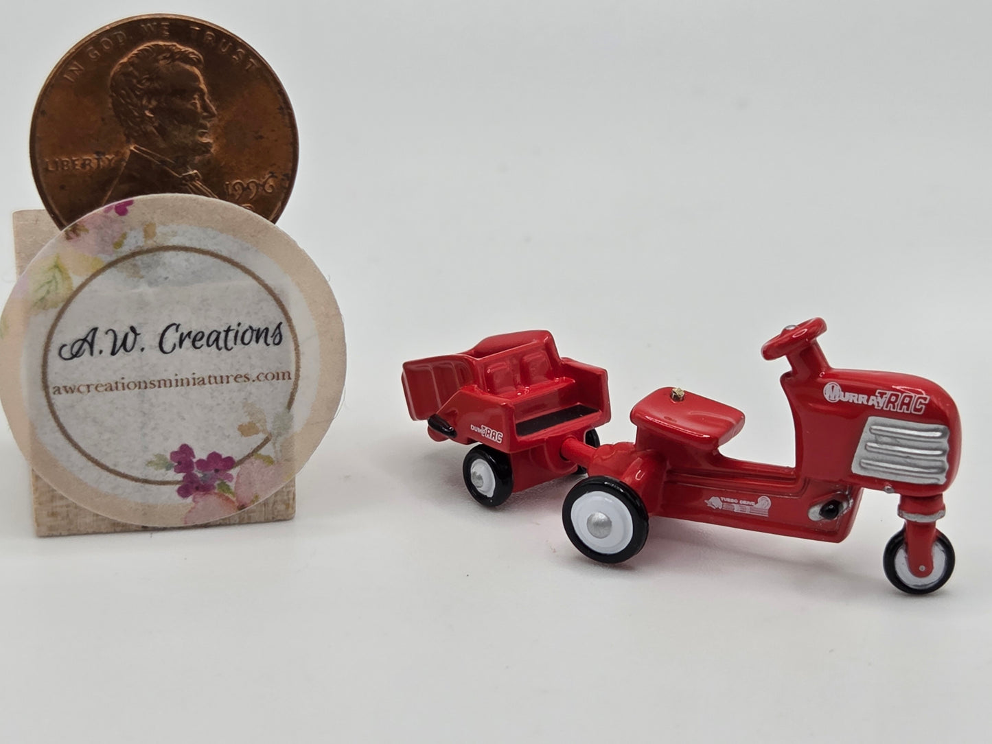 Miniature Pedal Pusher - Tractor and Trailer