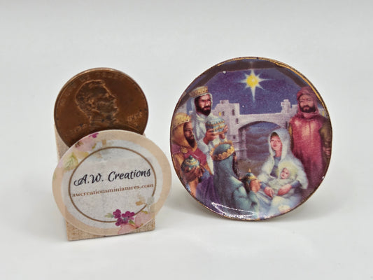 Ceramic Plate - Nativity