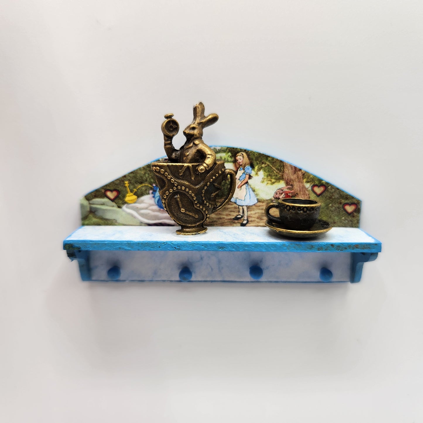 Peg Shelf - Alice Antiqued Accessories