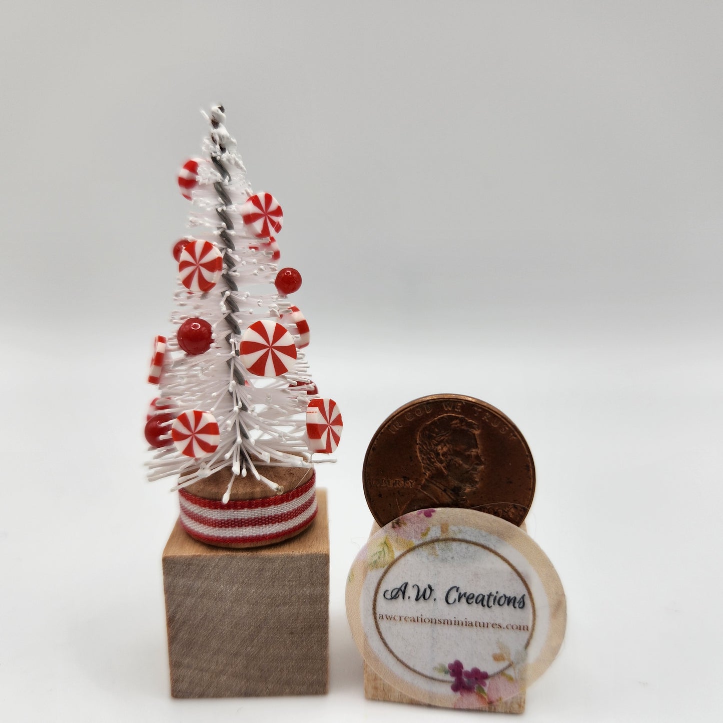 Mini Christmas Tree - Peppermint Collection