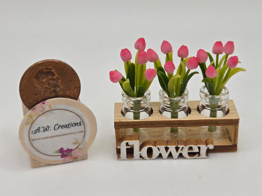 Flower Tulip Arrangement - Pink