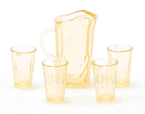 Pitcher Set - Light Amber