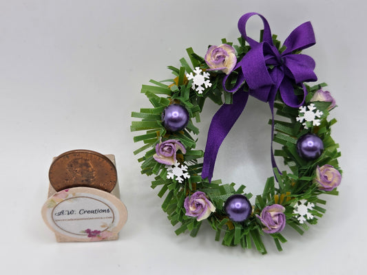Wreath - Purple