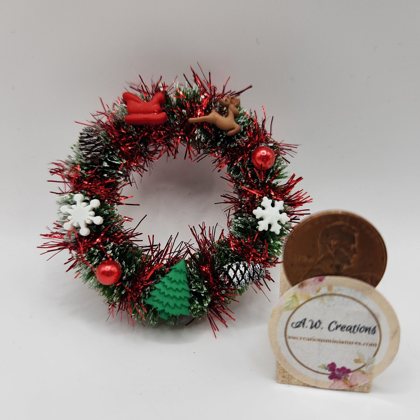 Wreath - Red, Green, White Collection
