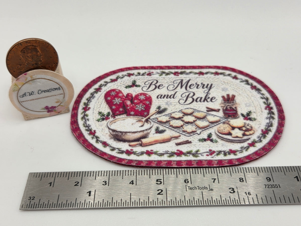 Rug - Be Merry & Bake