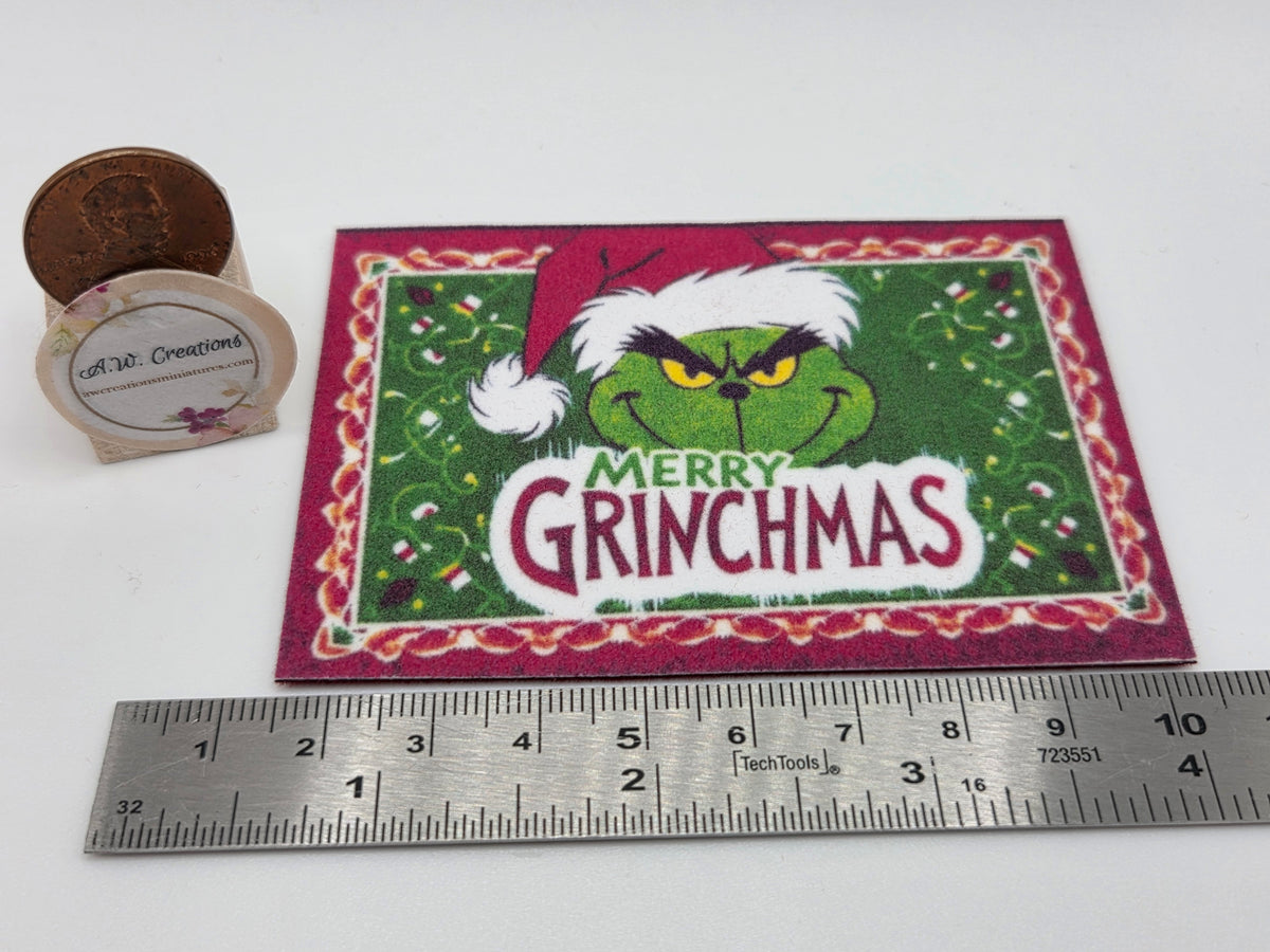 Rug - Merry Grinchmas Hat