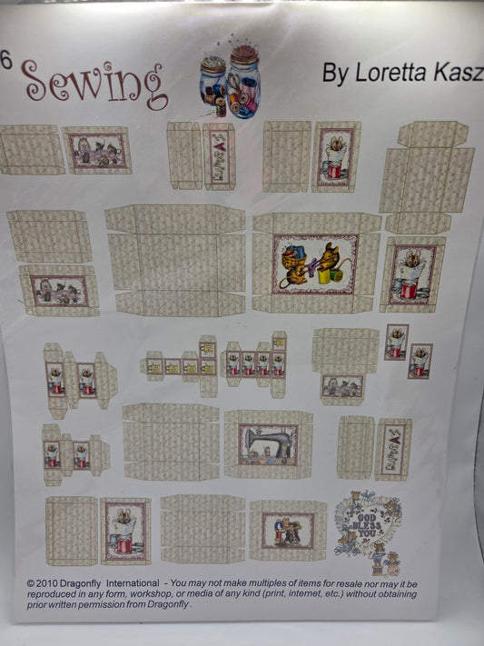 Kit - Sewing Boxes SB206