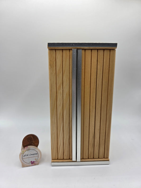 Refrigerator - Side by Side Oak