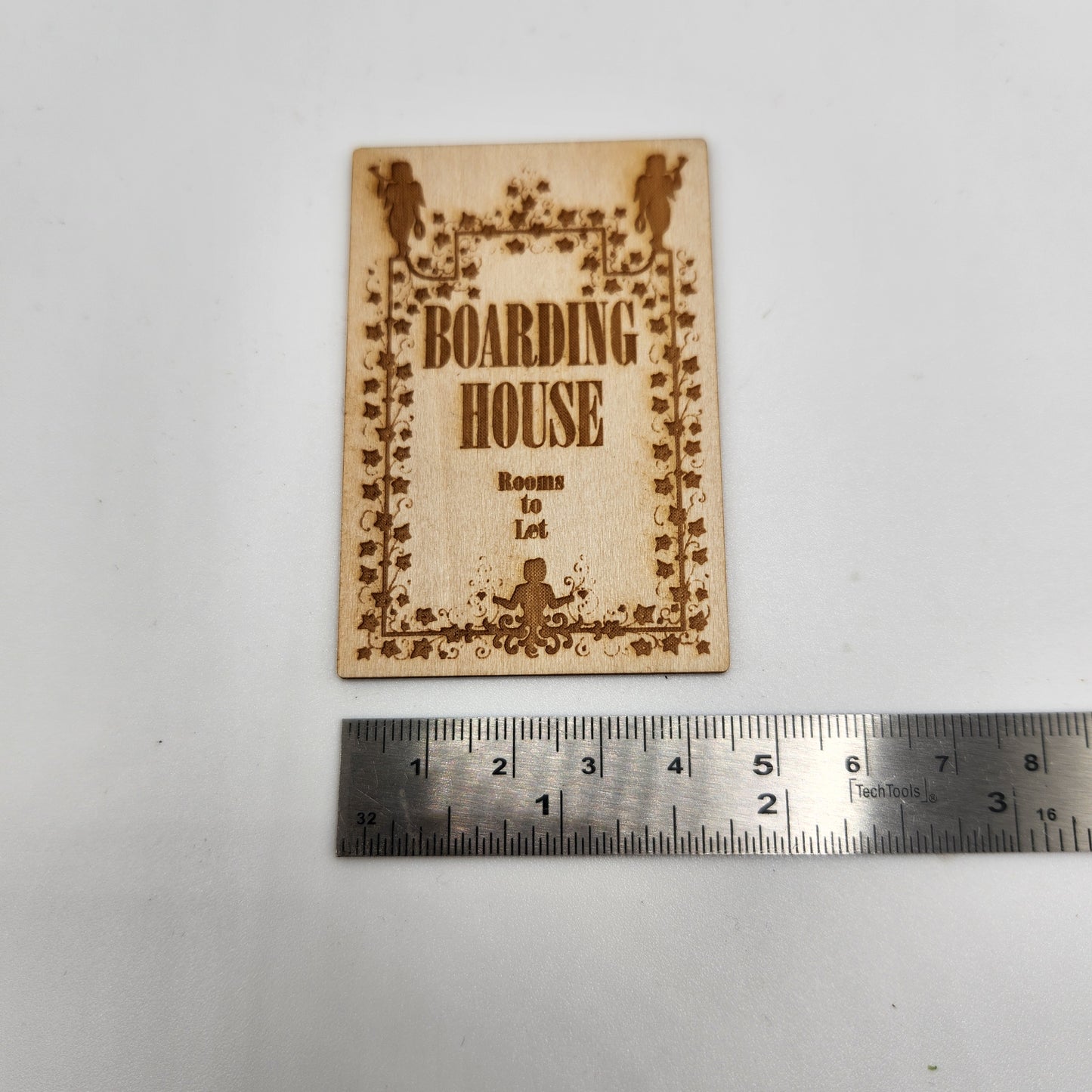 Wooden Sign - Boarding House