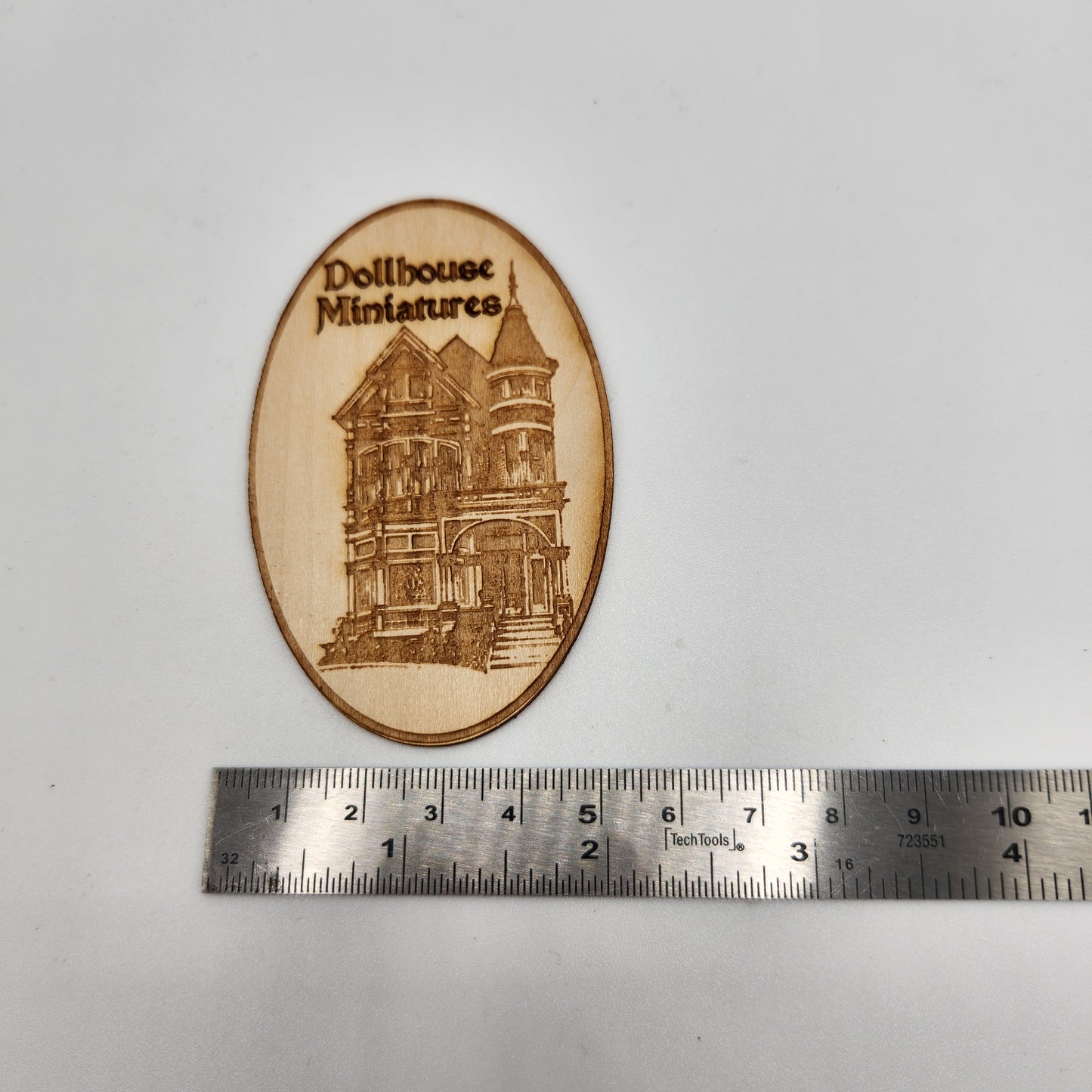 Wooden Sign - Dollhouse Miniatures