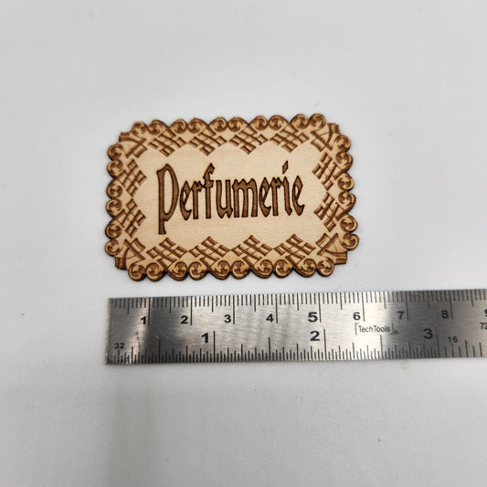 Wooden Sign - Perfumerie