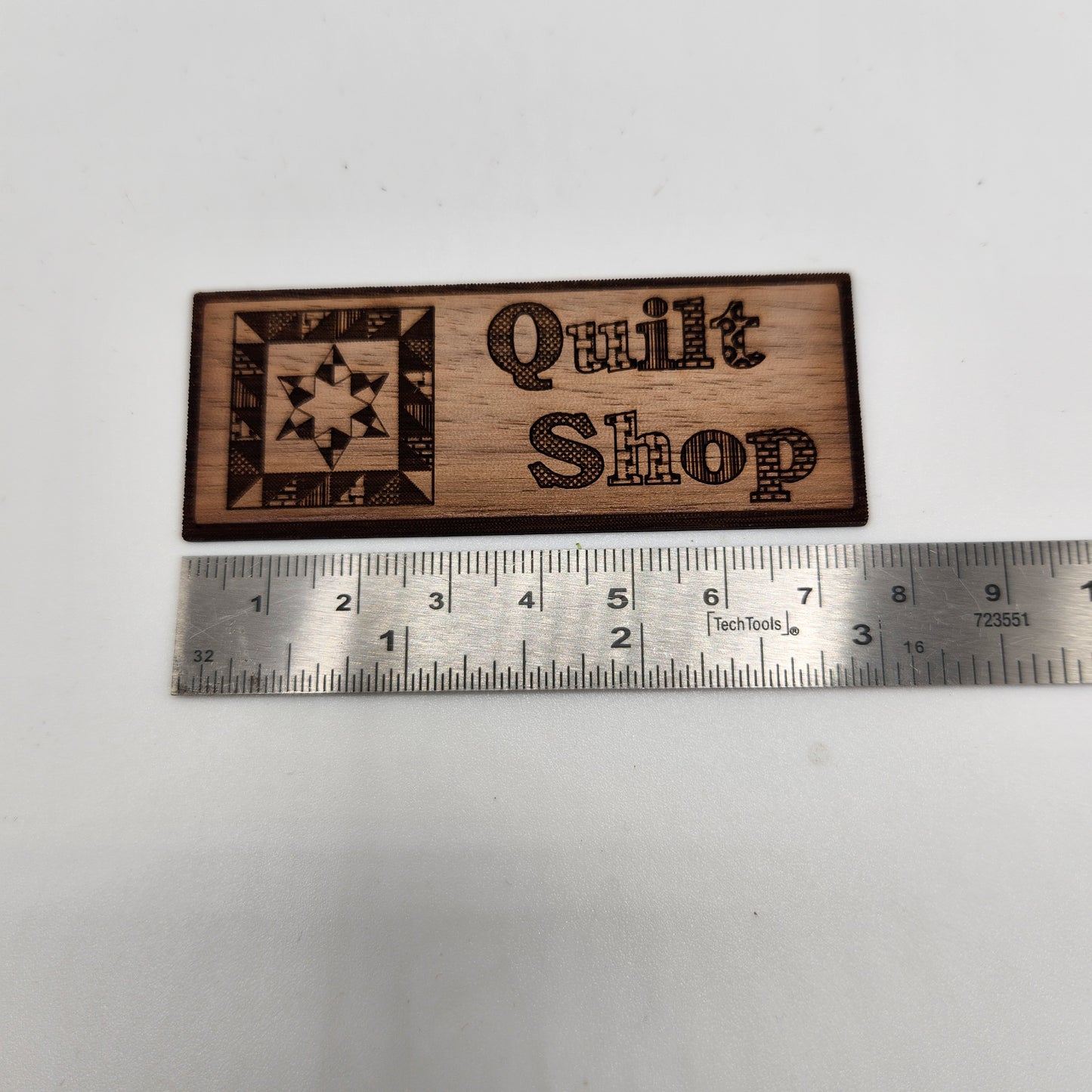 Wooden Sign - Quilt Shop