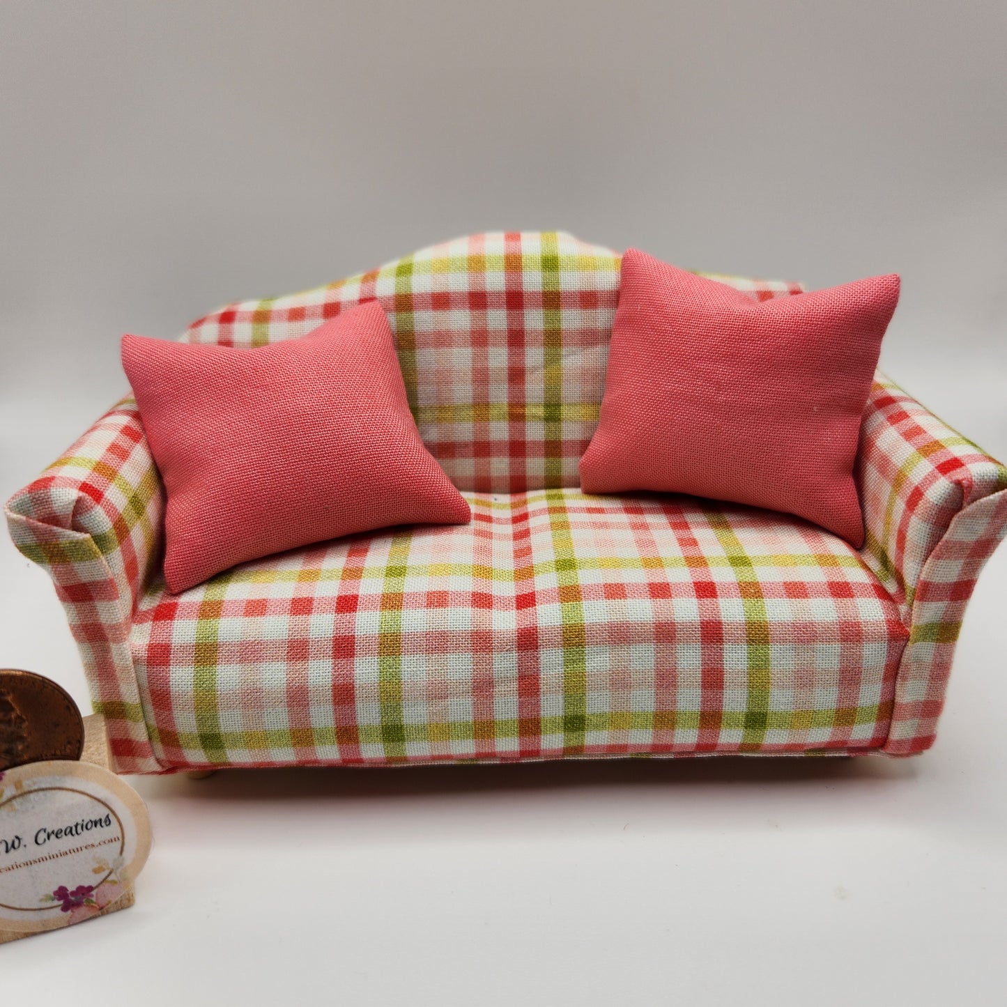 Sofa - Spring Plaid