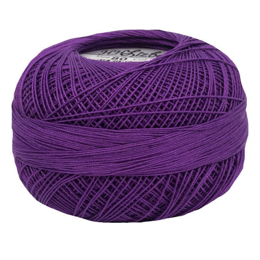 Tatting Thread #80 - Purple Iris Dark 647