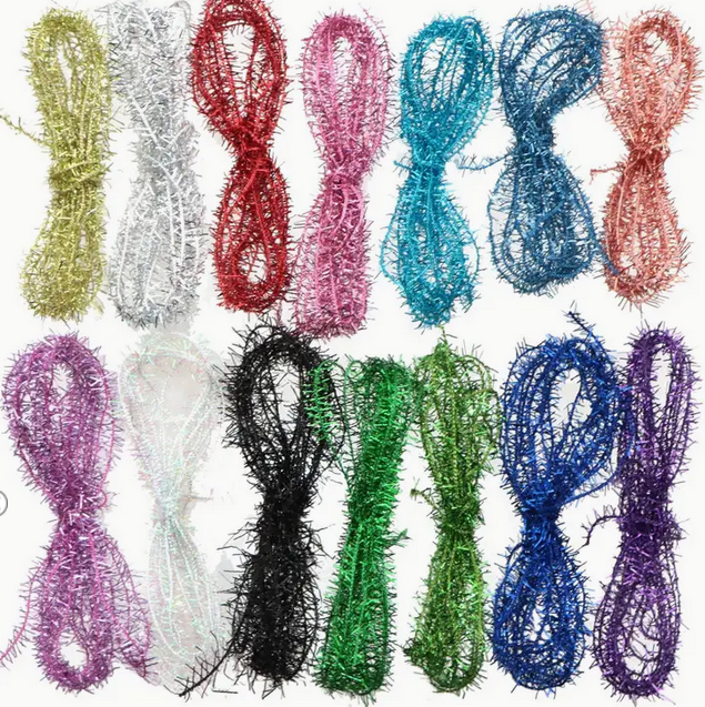 Tinsel Thread Garland - 7-8mm