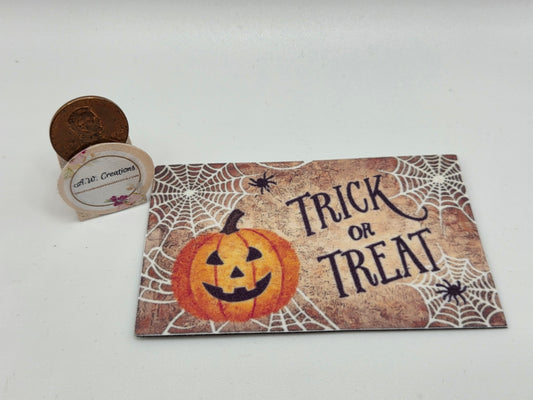Door Mat - Trick or Treat