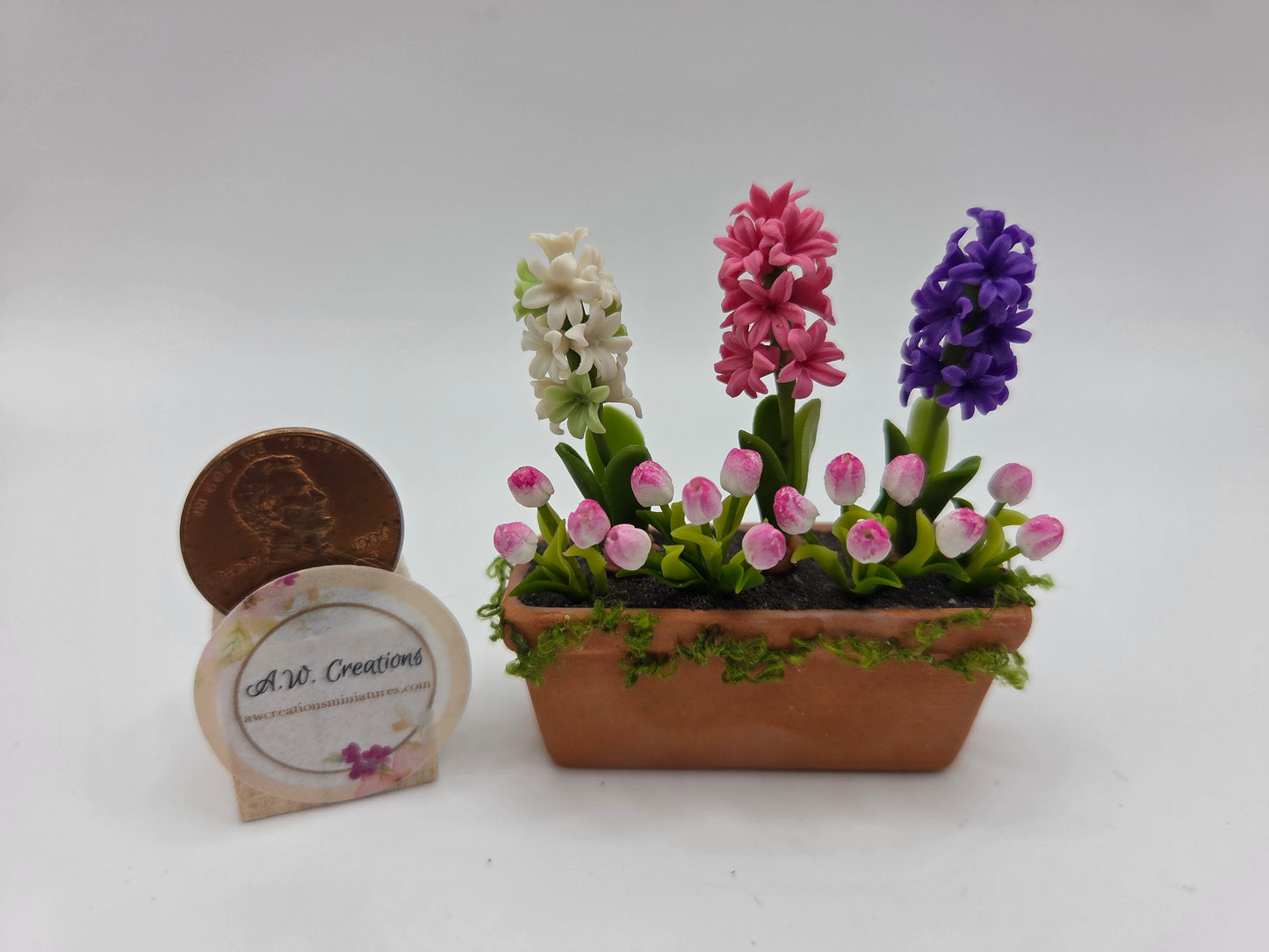 Long Planter - Tulips and Hyacinths