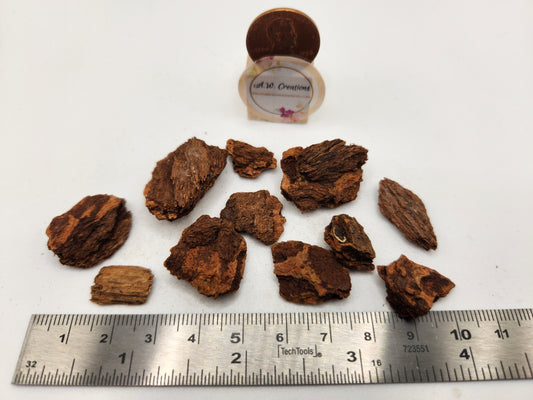 Bark pieces
