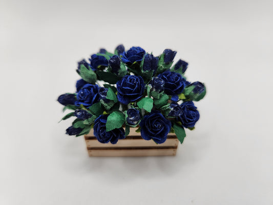 Crate of Roses - Blue