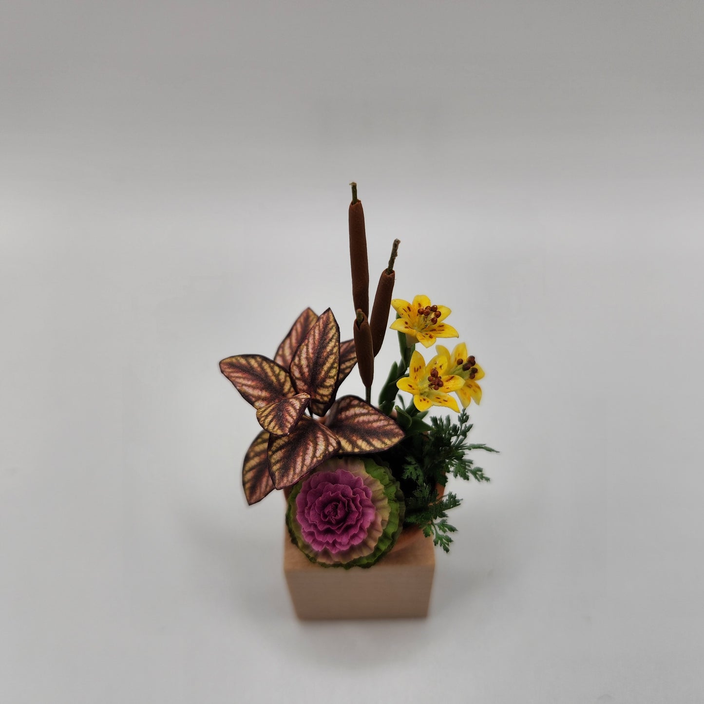 Flowering Cabbage Planter
