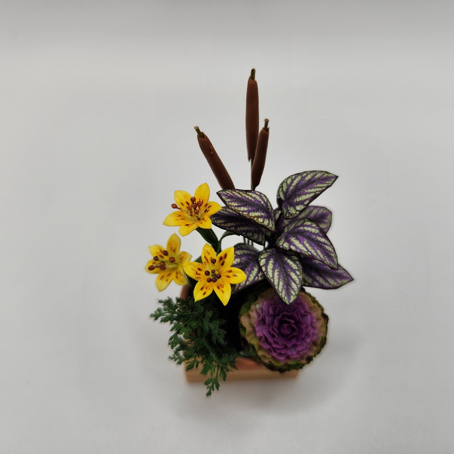 Flowering Cabbage Planter