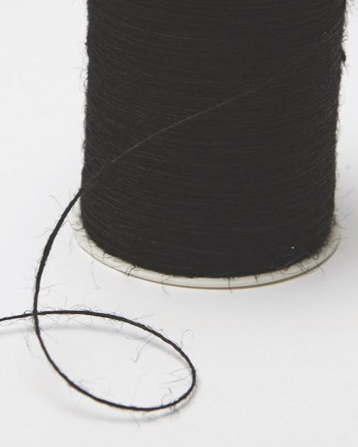 Jute Burlap String Cord Ribbon - 1mm Black