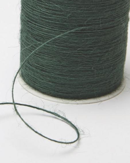 Jute Burlap String Cord Ribbon - 1mm Green