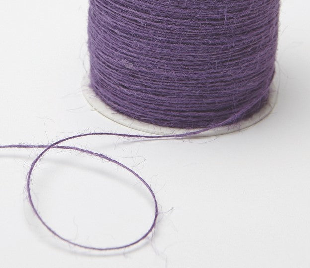 Jute Burlap String Cord Ribbon - 1mm Lavender