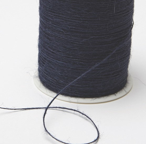 Jute Burlap String Cord Ribbon - 1mm Navy