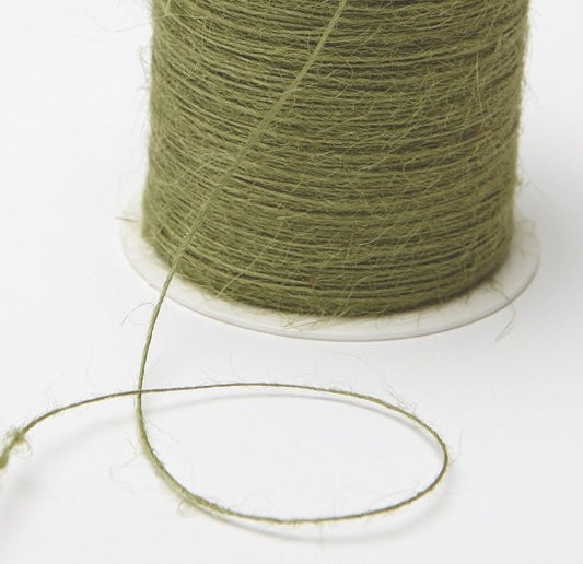 Jute Burlap String Cord Ribbon - 1mm Sage