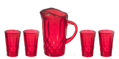 PItcher Set - Red