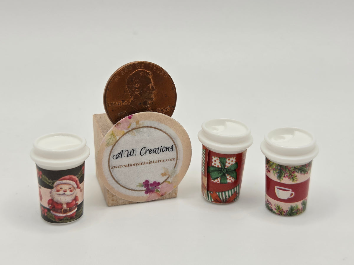 Christmas Coffee Cup To Go