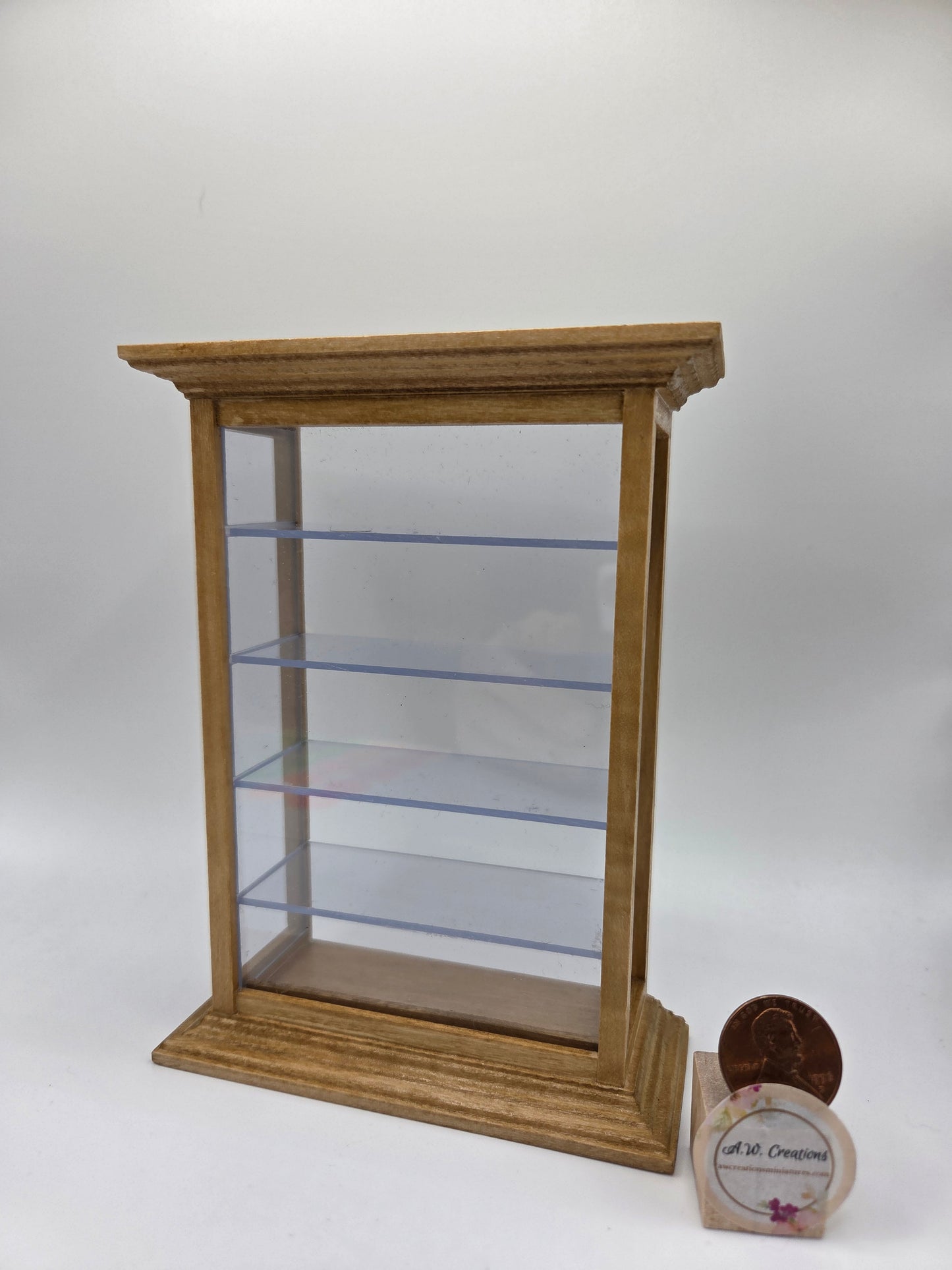 Curio Cabinet - Acrylic Shelves