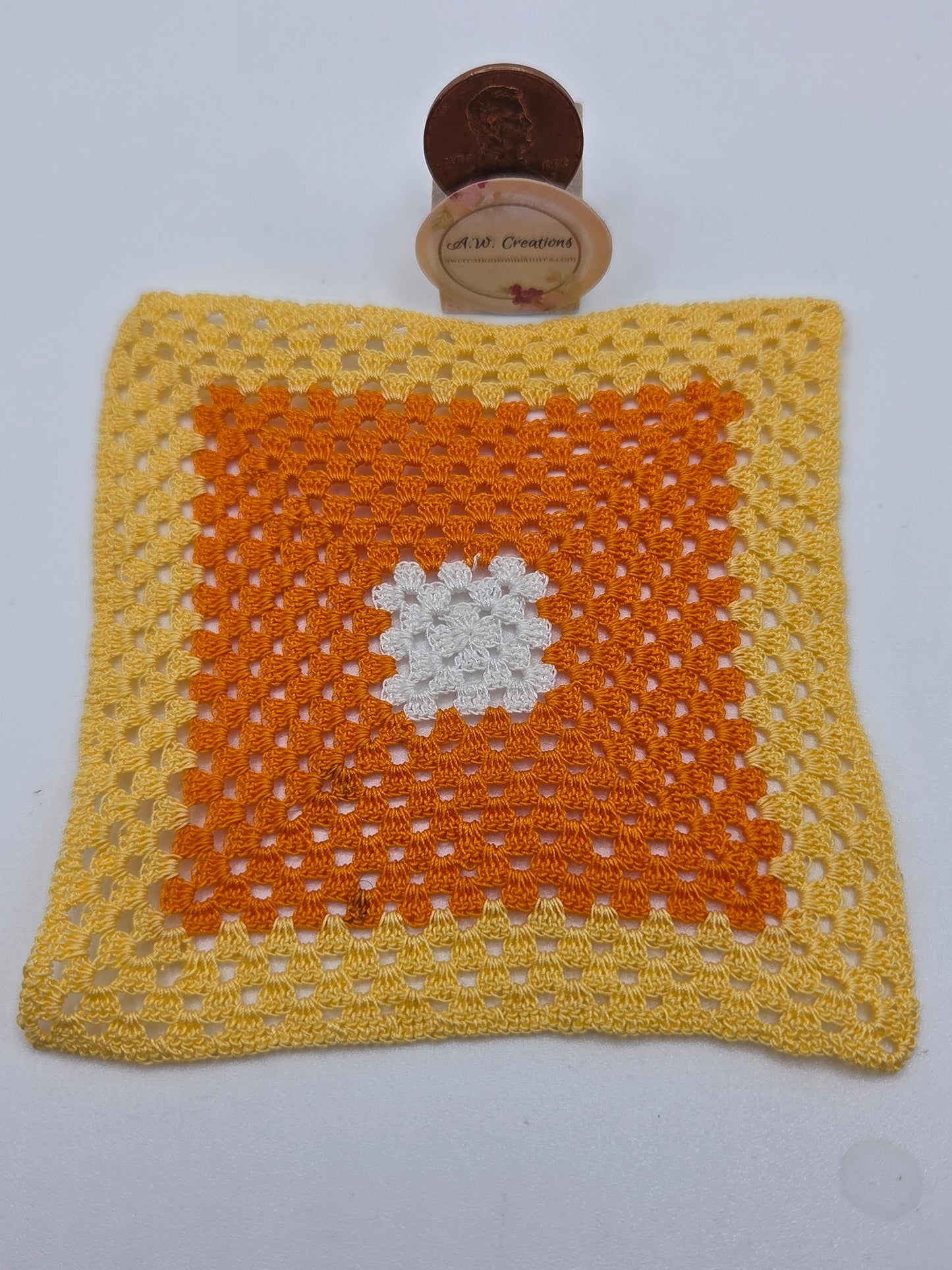 Crochet Afghan - Candy Corn