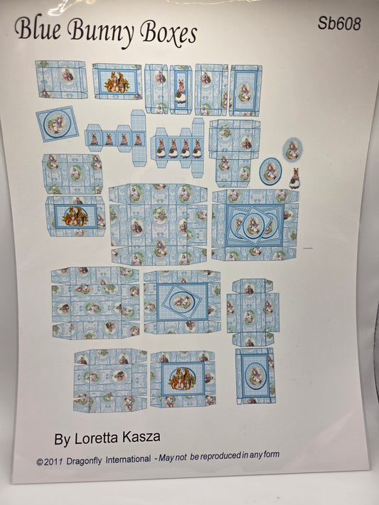 Kit - Blue Bunny Boxes SB608