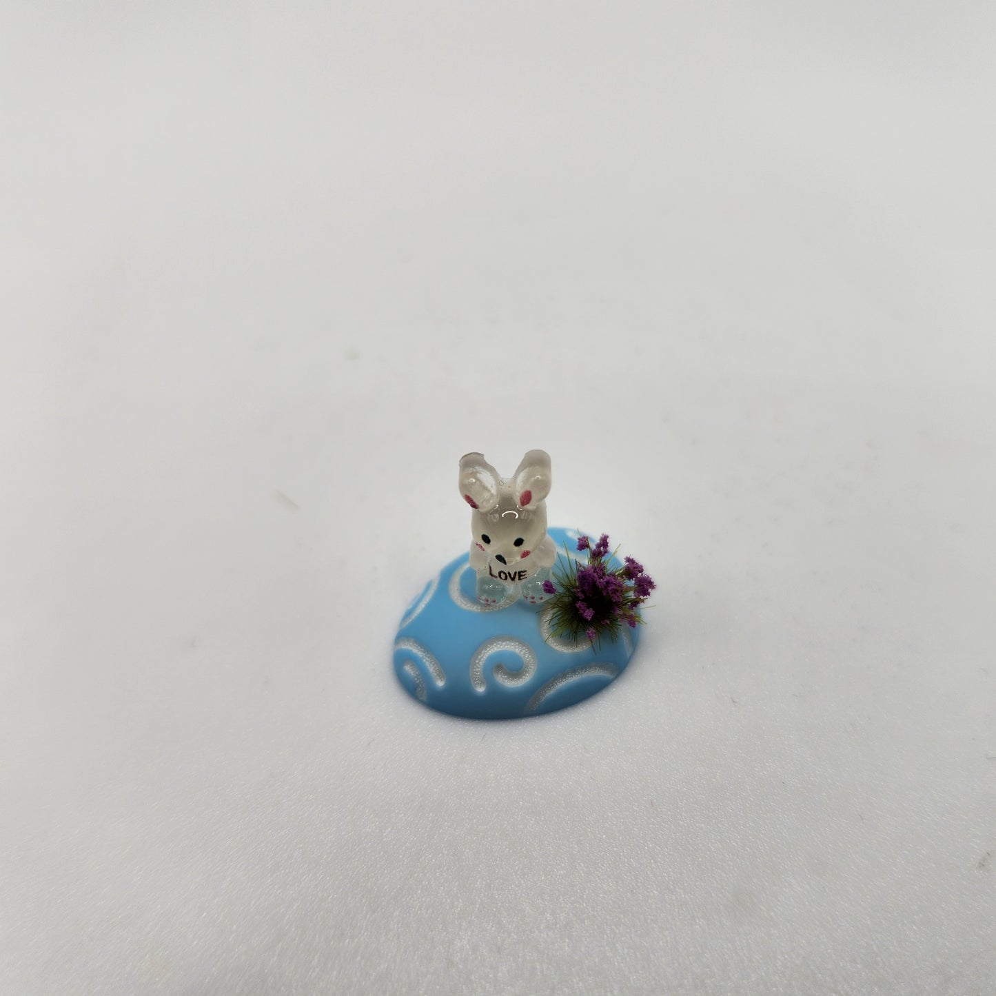 Bunny on Easter Egg