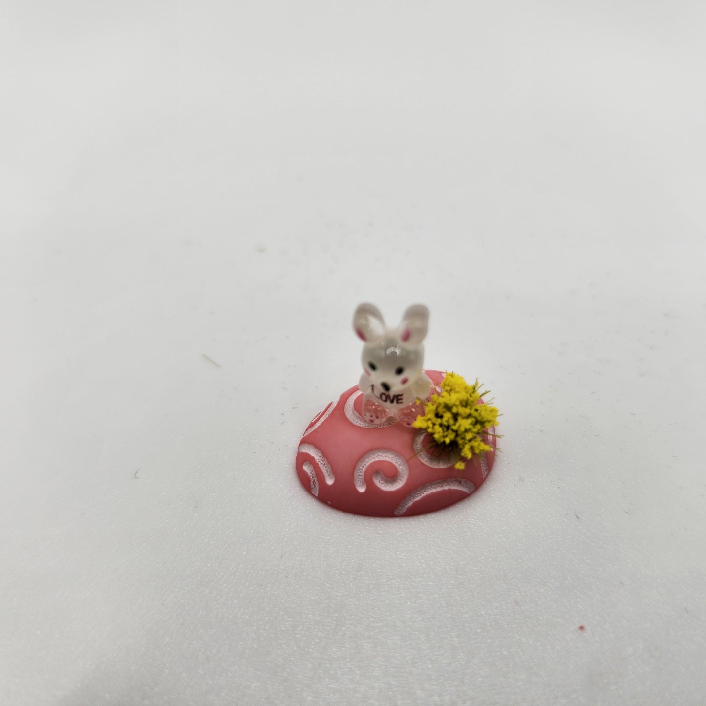 Bunny on Easter Egg