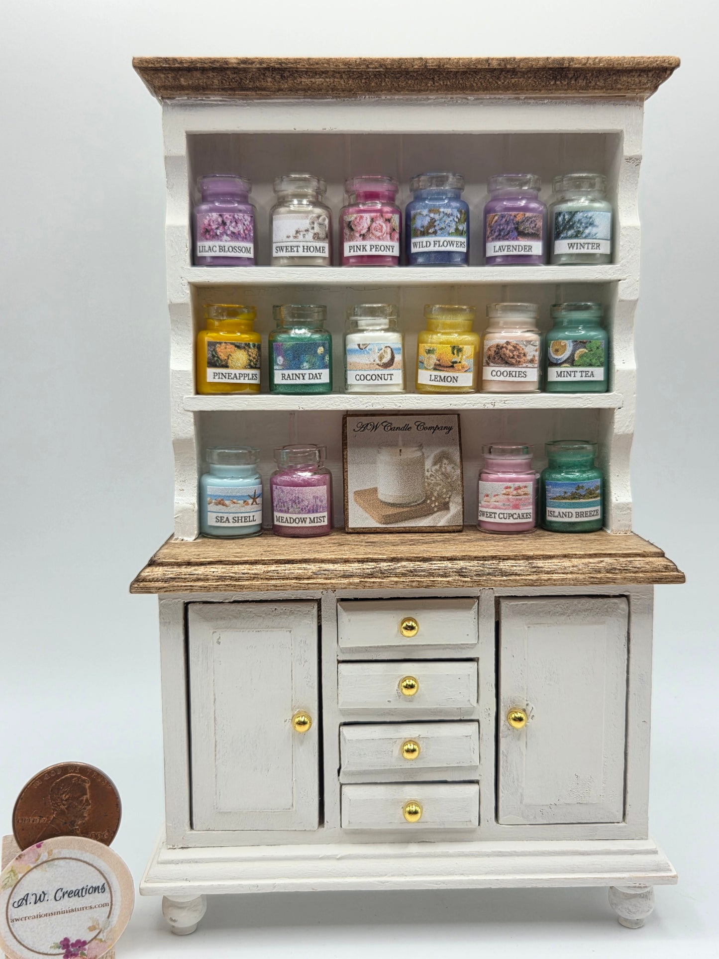 Cabinet with Candles