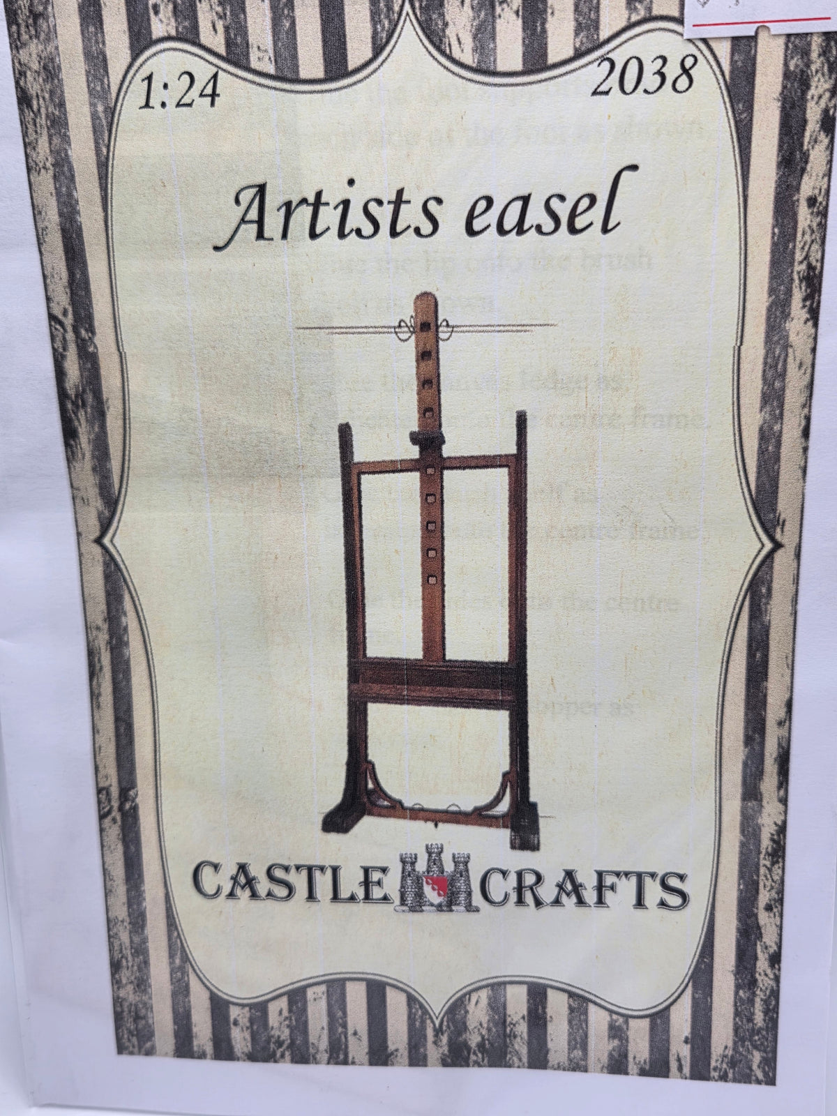Kit - Artist's Easel 1:24 #2038