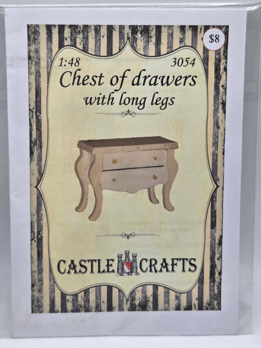 Kit - Chest of Drawers Long Legs 1:48 #3054