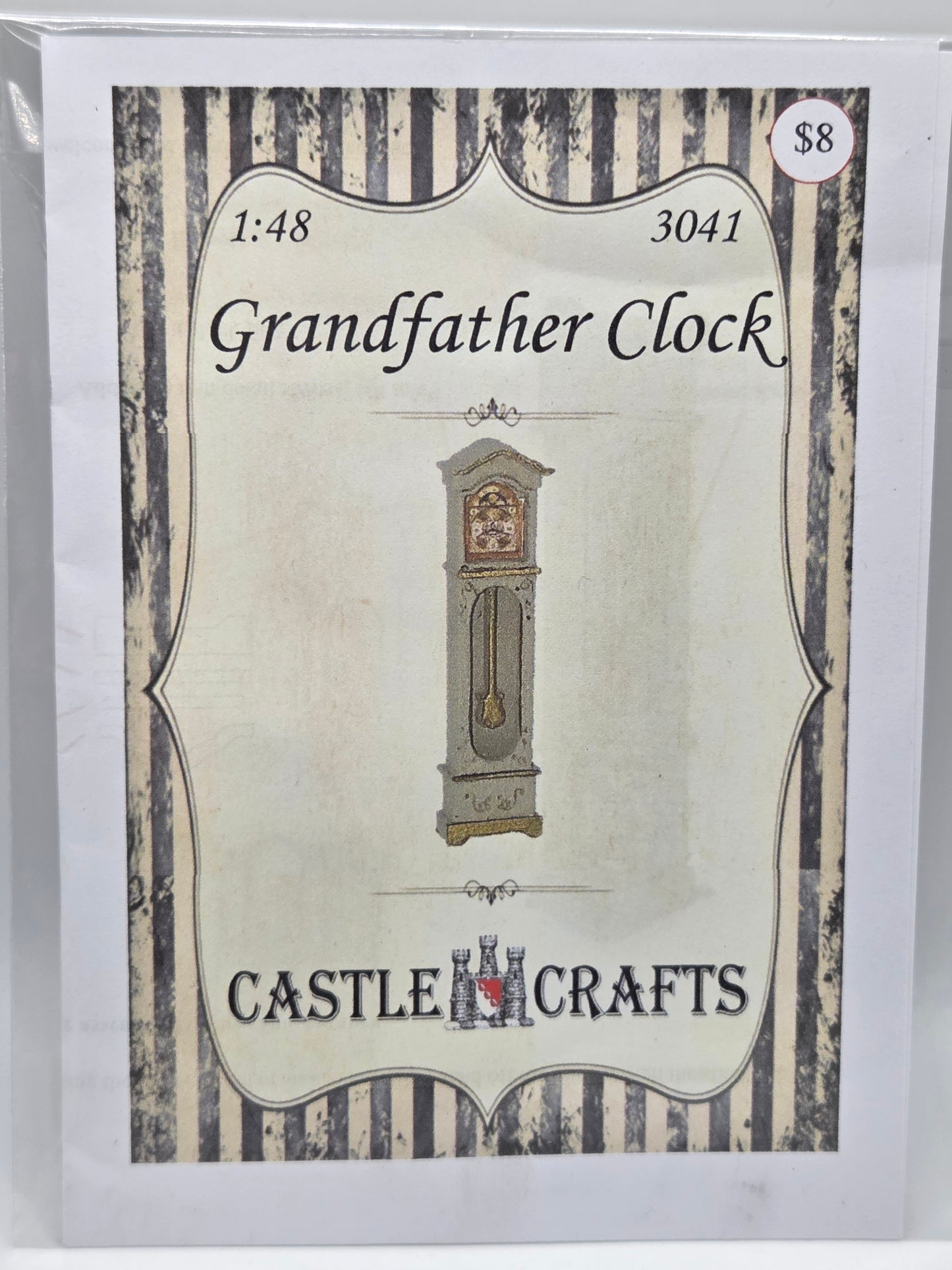 Kit - Grandfather Clock 1:48 #3041